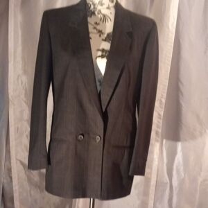 Zachry Elegant Charcoal Women's Blazer
